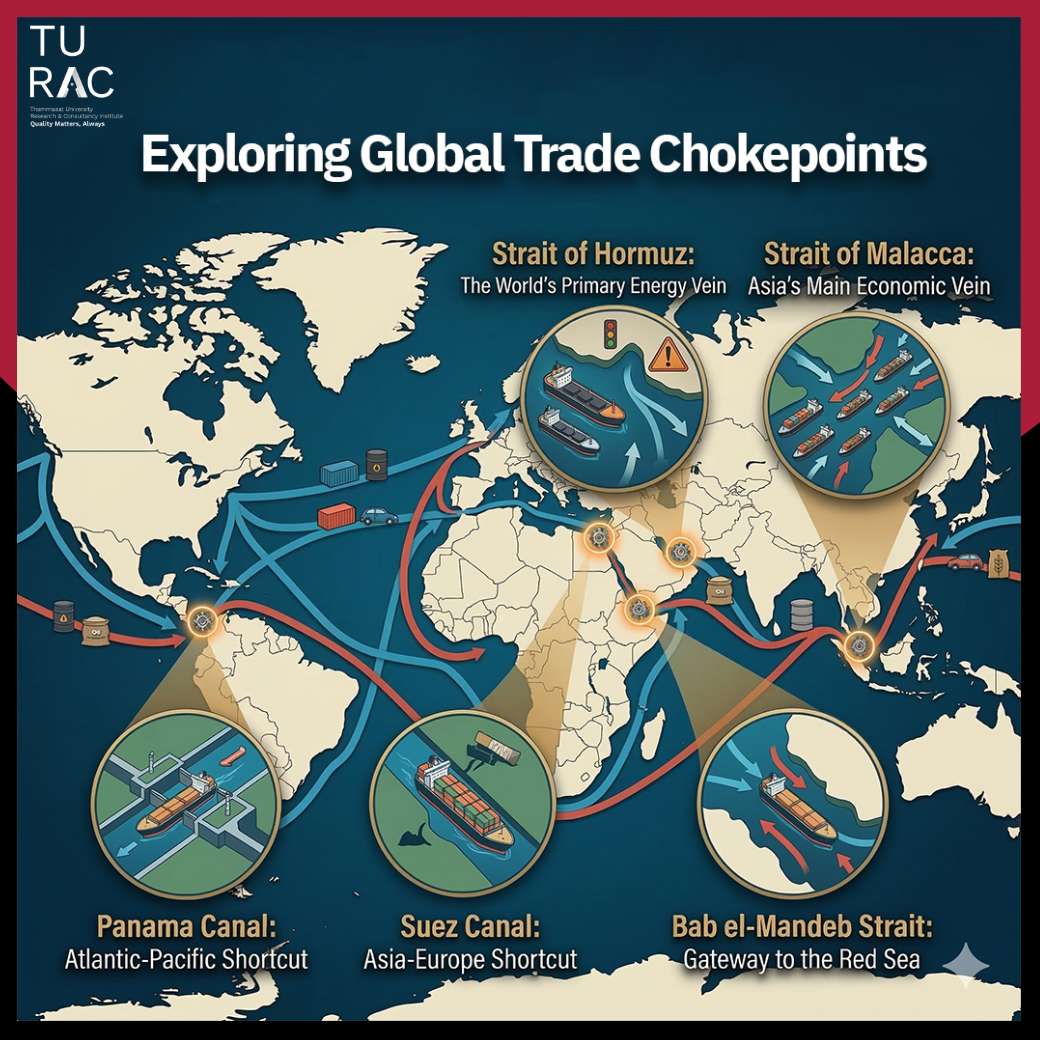 The World Does Not Rely on the Strait of Hormuz Alone | Exploring Other Global Trade Chokepoints That Are Equally Important and Vulnerable